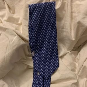 Ferragamo Penguin Mens Tie V Good Blue Stylish